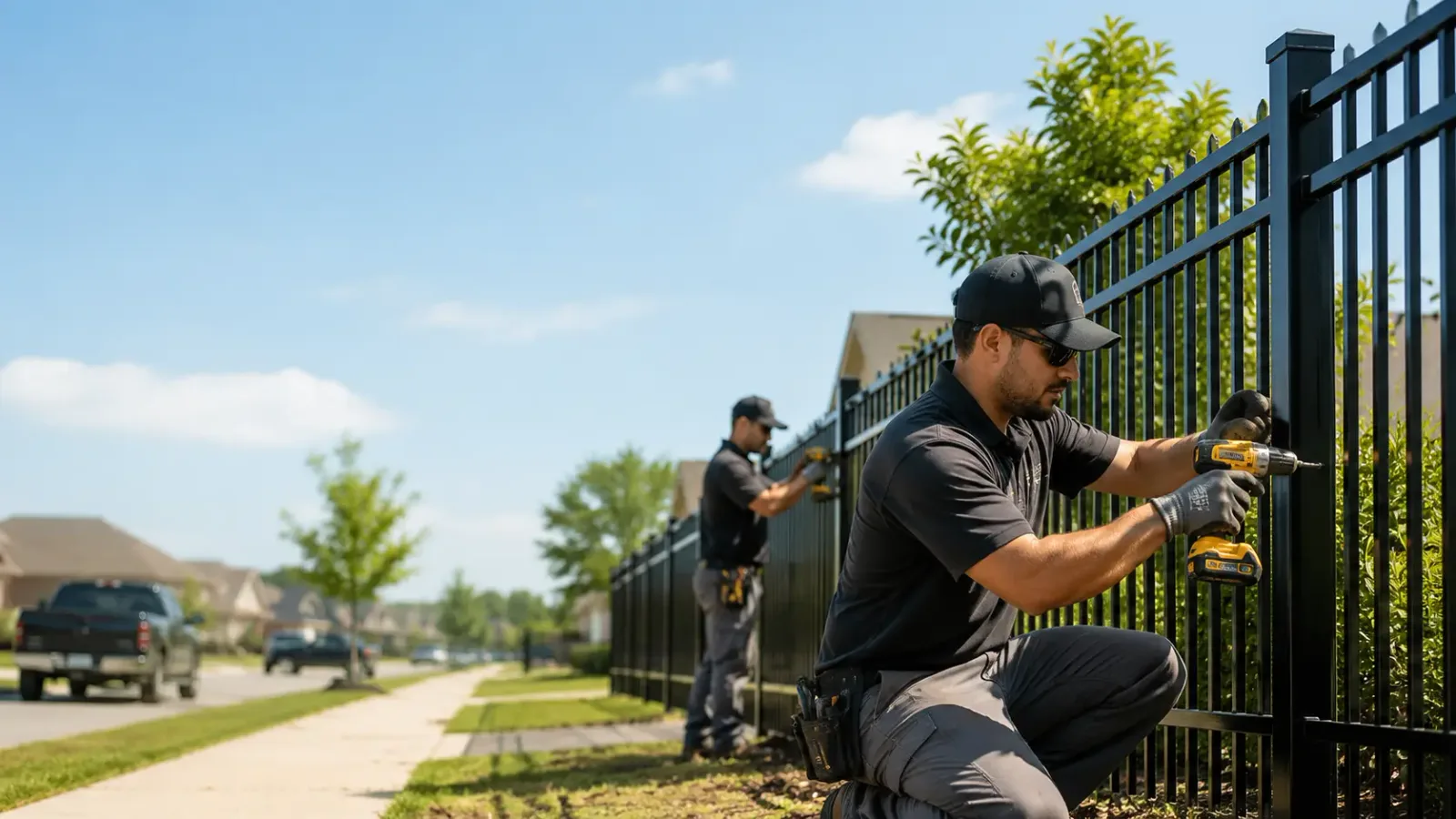 Metal Fence Installation in Chauvin, LA